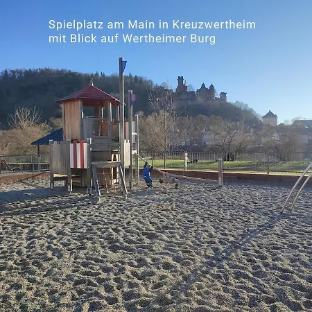 Main Burgblick- Malerische Lage Am Wasser Appartement Kreuzwertheim